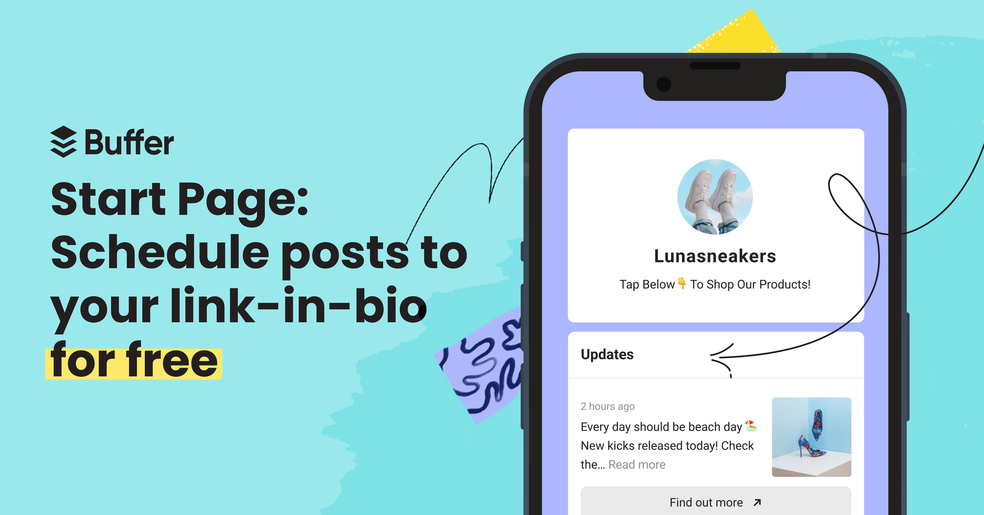 New from Start Page: Schedule Posts to your Link In Bio for Free
