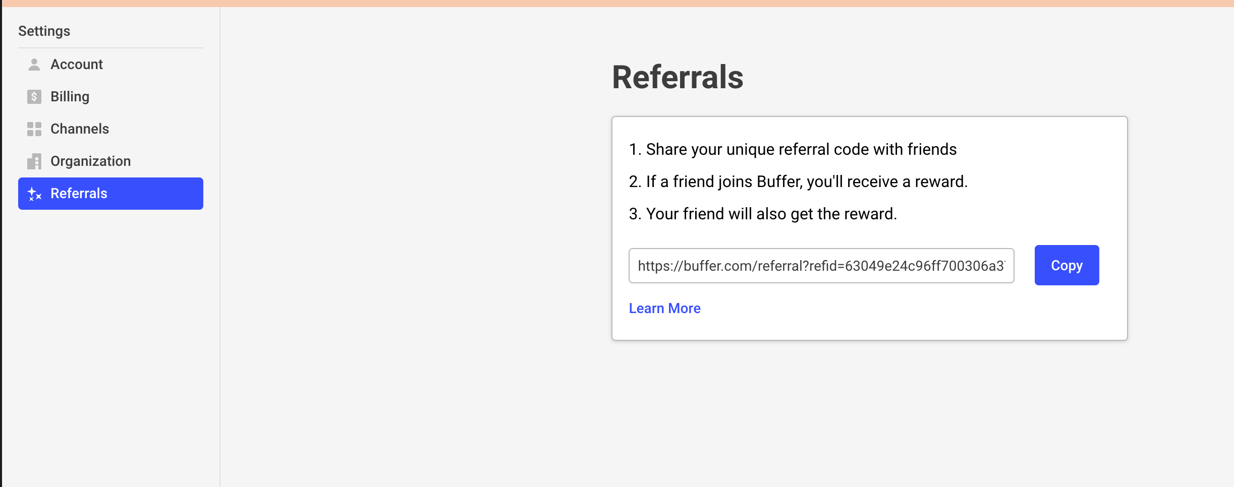 A prototype of how referrals would work