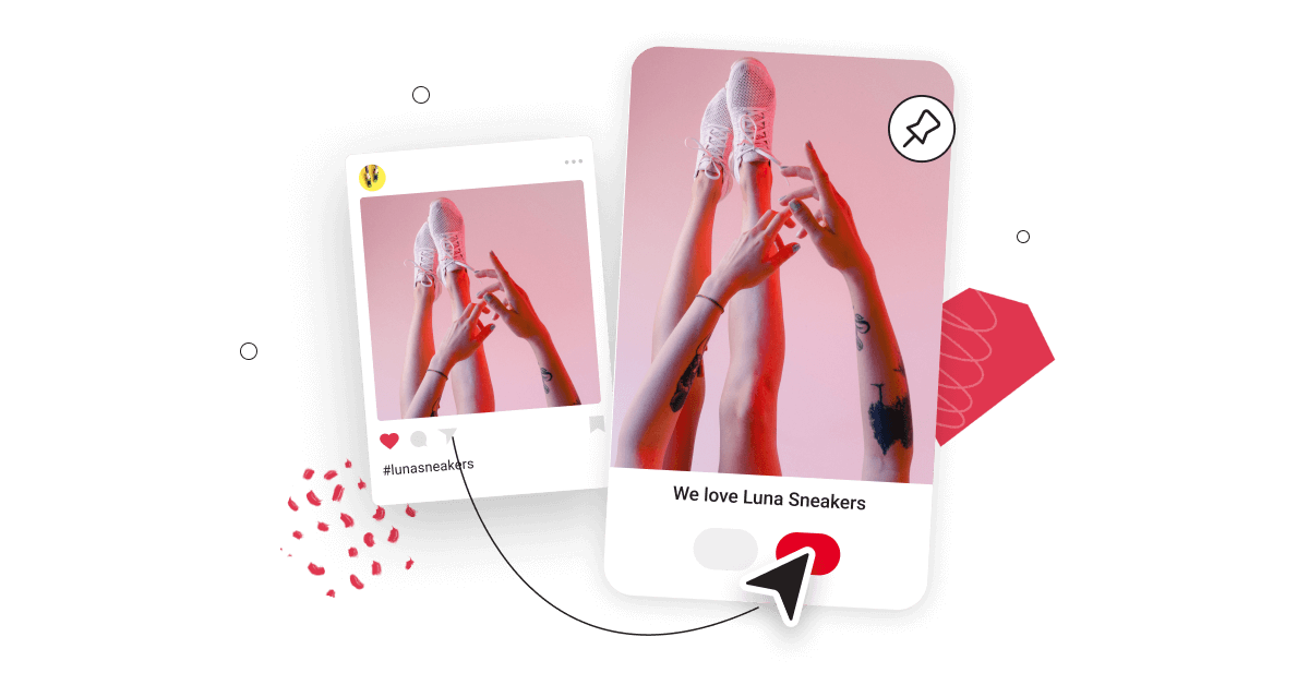 Turn your Facebook, Instagram, and Twitter posts into pins